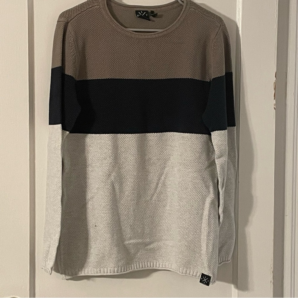 Kultivate Tricolor Sweater